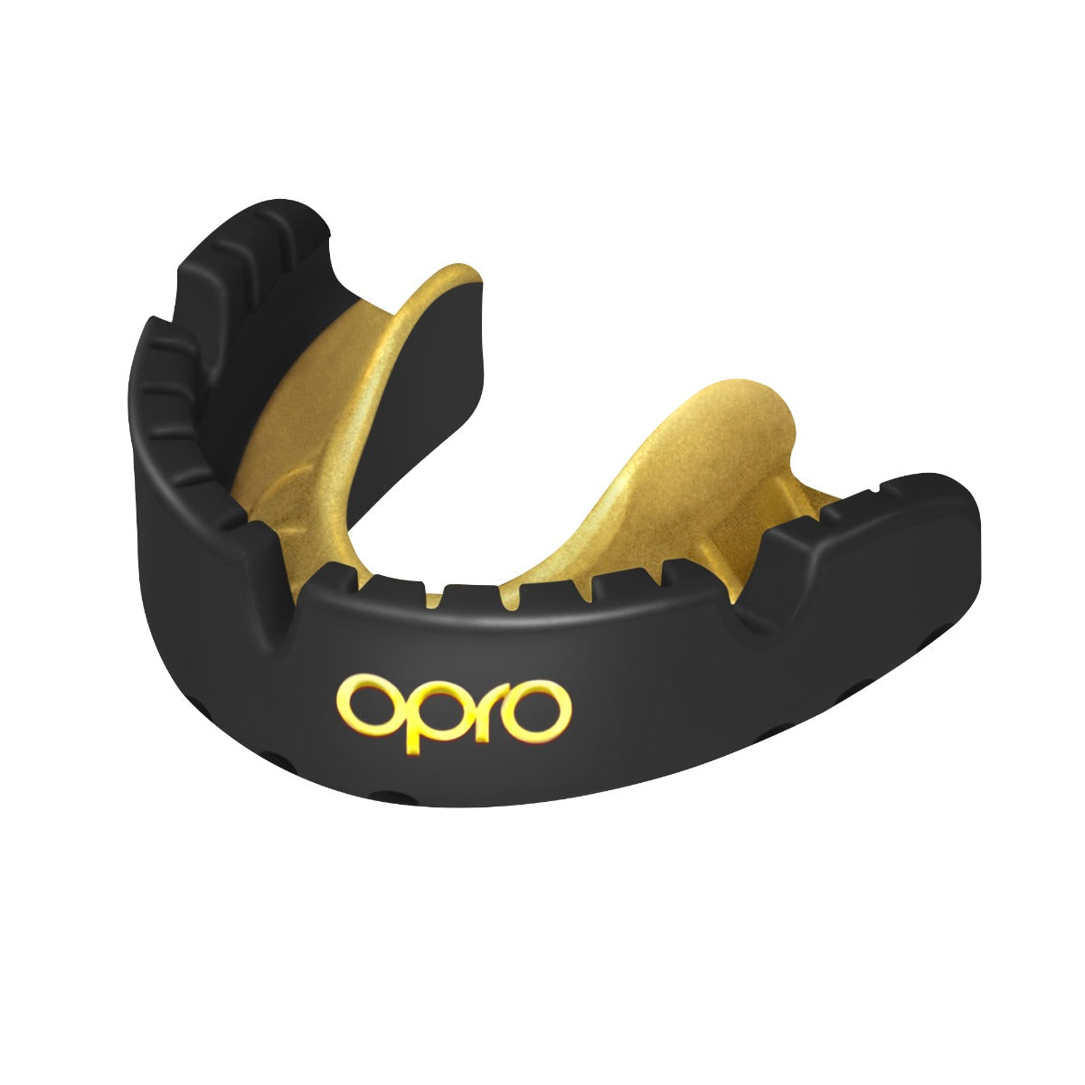 Gold Mouthguard for Braces (Black)