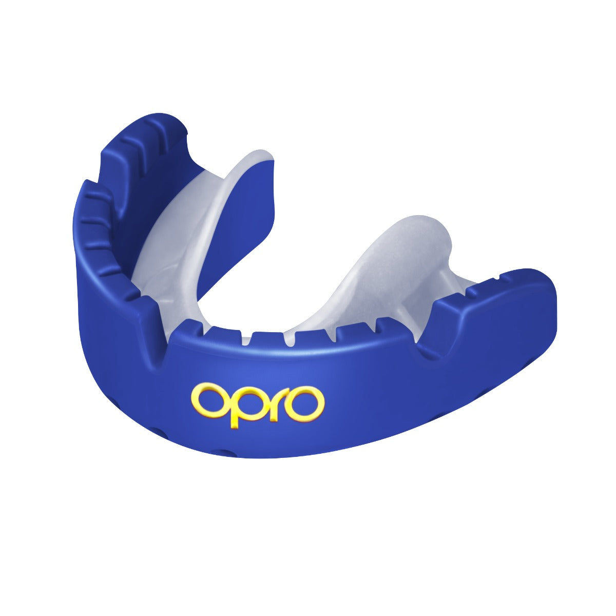 Gold Mouthguard for Braces (Blue)