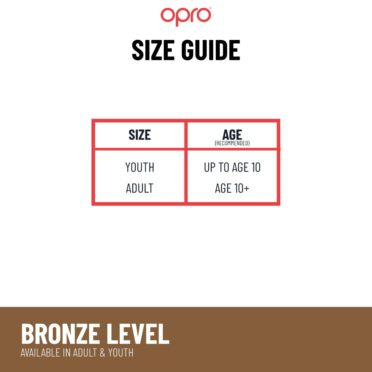 Bronze Level Red