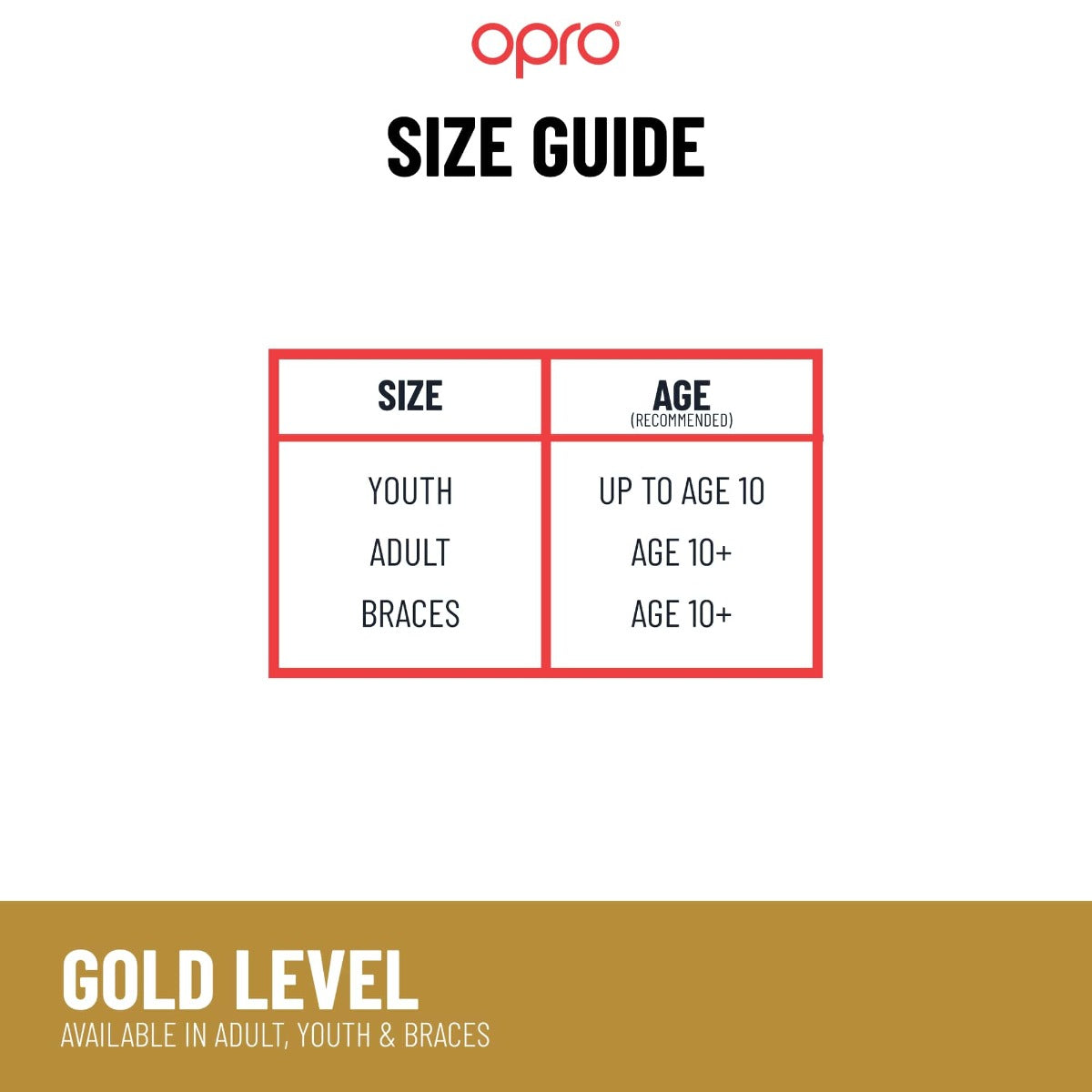 Gold Level Red